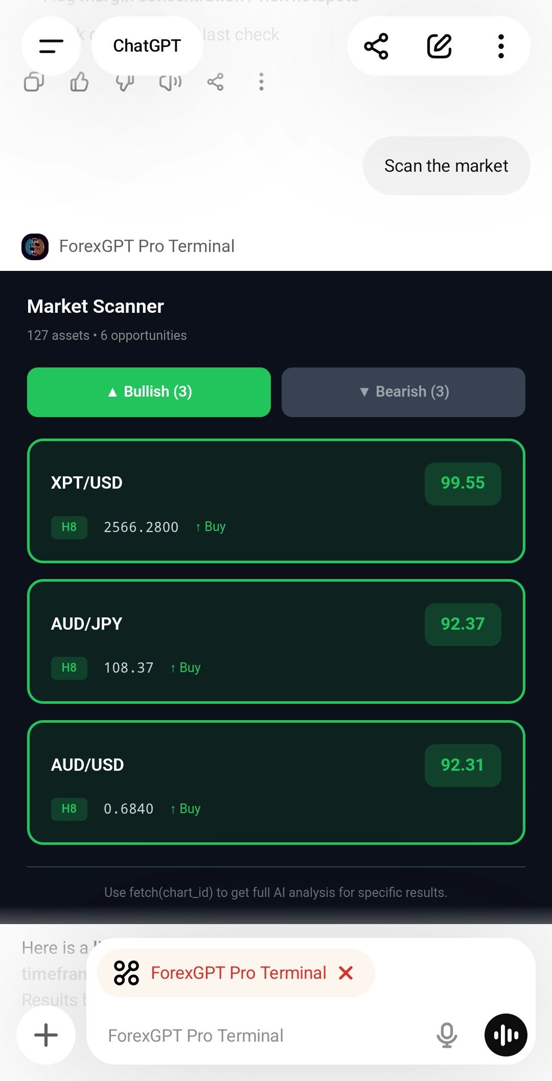 ForexGPT® Voice/Chat controlled trading gallery image