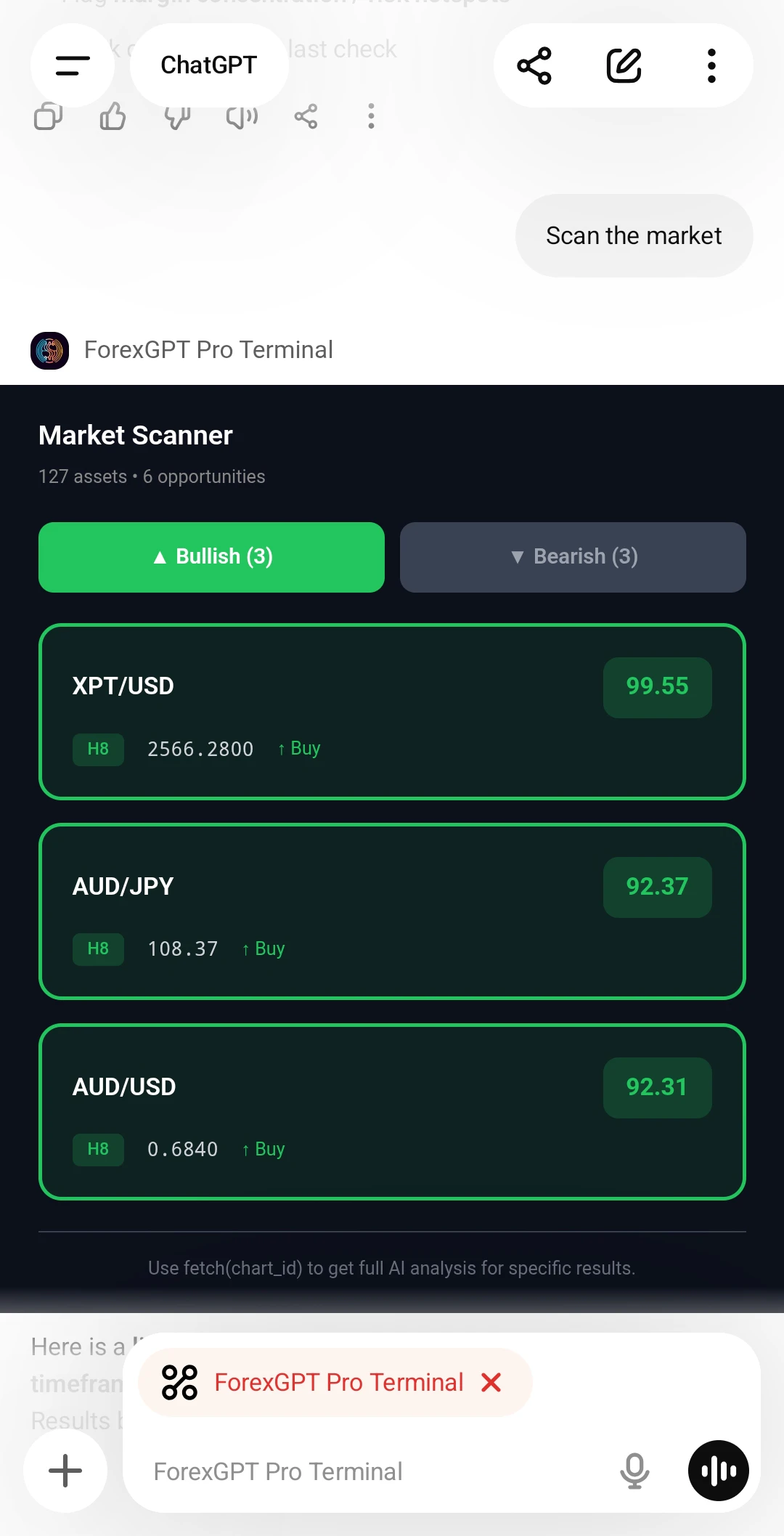 ForexGPT® Voice/Chat controlled trading screenshot 18