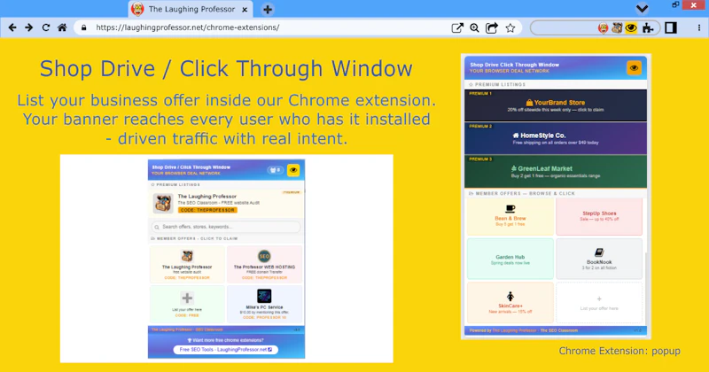 Shop Drive / Click Through Window screenshot 1