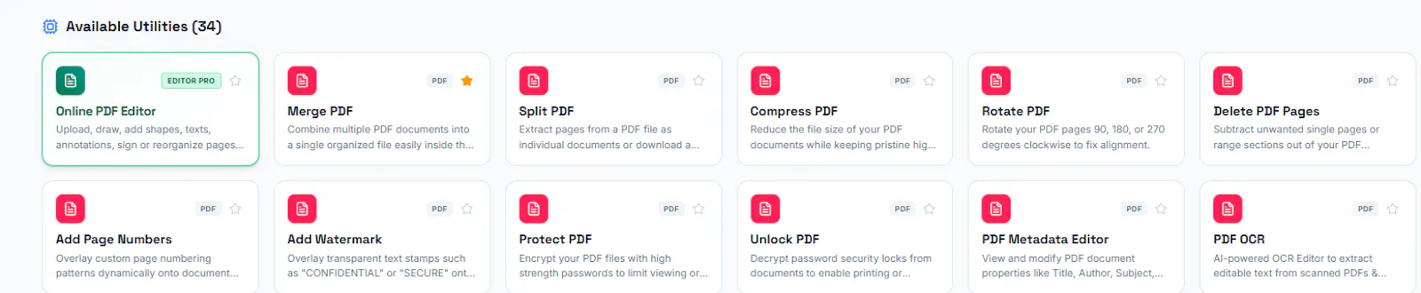 PDF Toolkit Pro screenshot 2