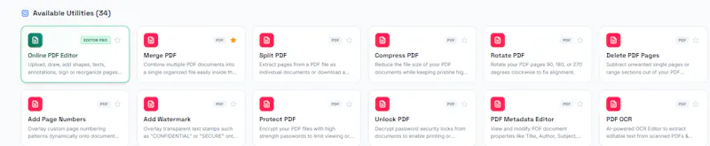 PDF Toolkit Pro screenshot 2