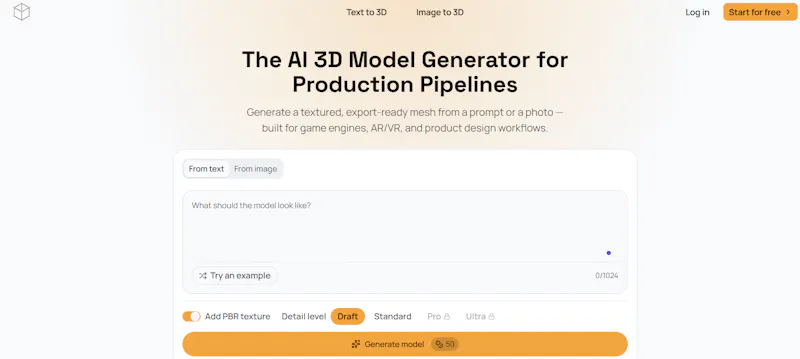 ModelGenerator screenshot 1