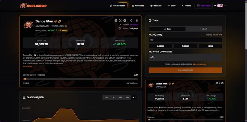HODL.DANCE screenshot 4