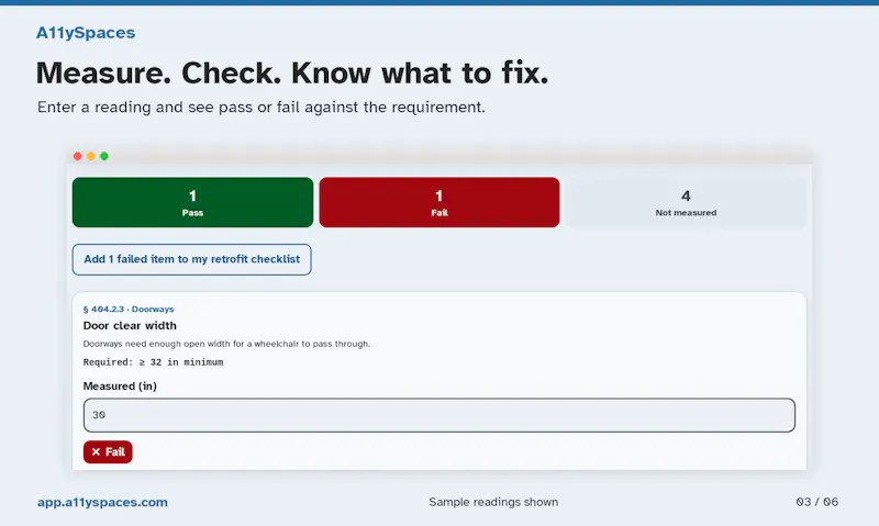A11ySpaces screenshot 5