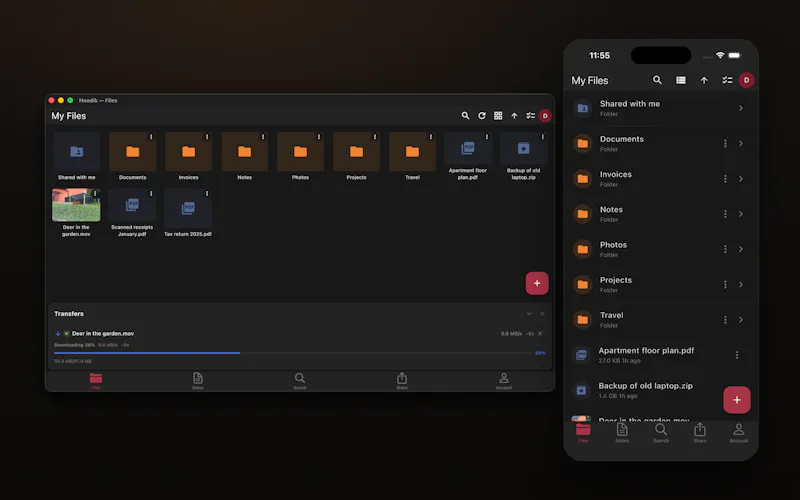 Hoodik Cloud screenshot 6