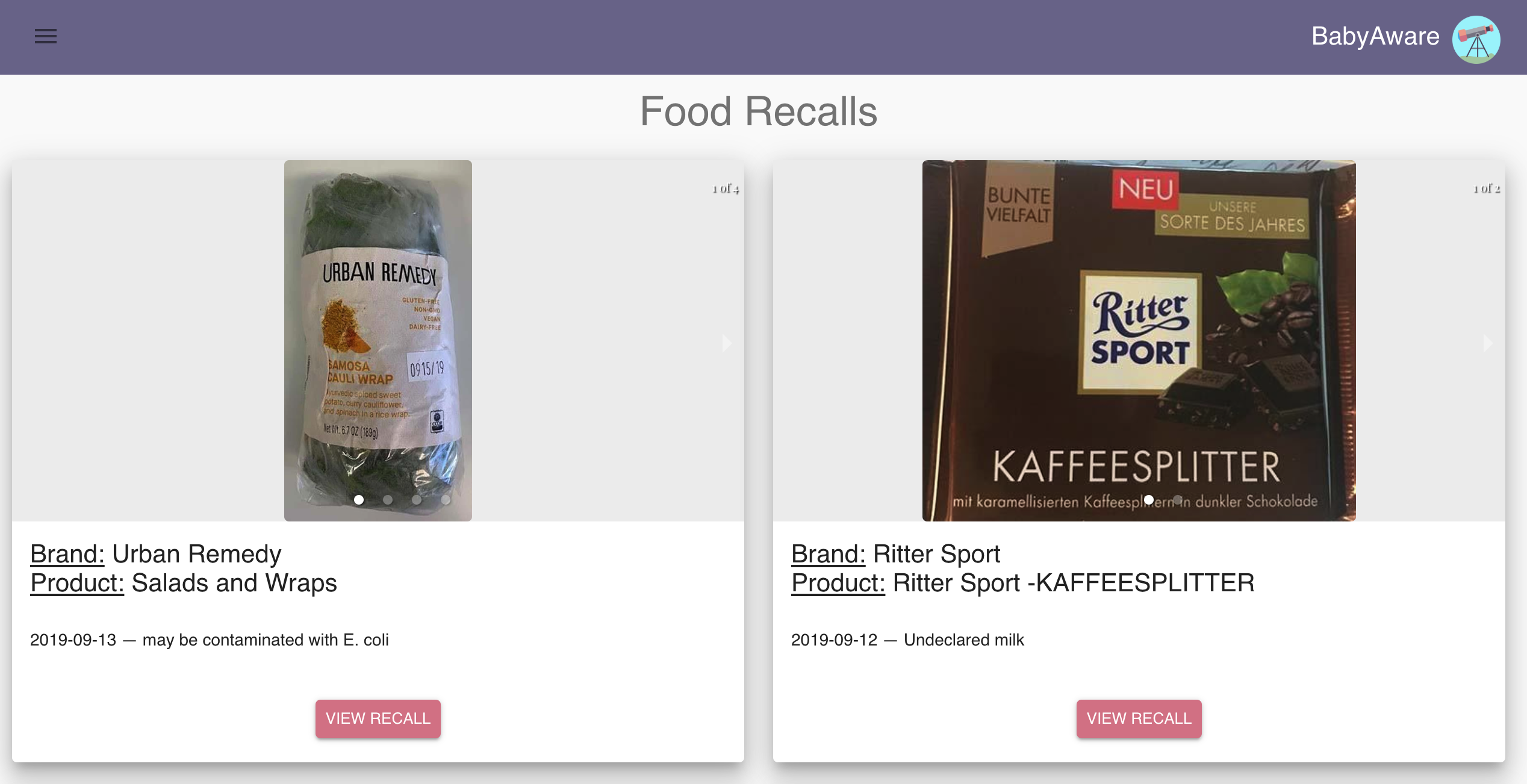 BabyAware gallery image