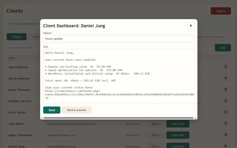 TimeLokator screenshot 6