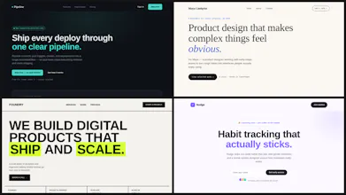 4-in-1 Landing Page Template Pack gallery image