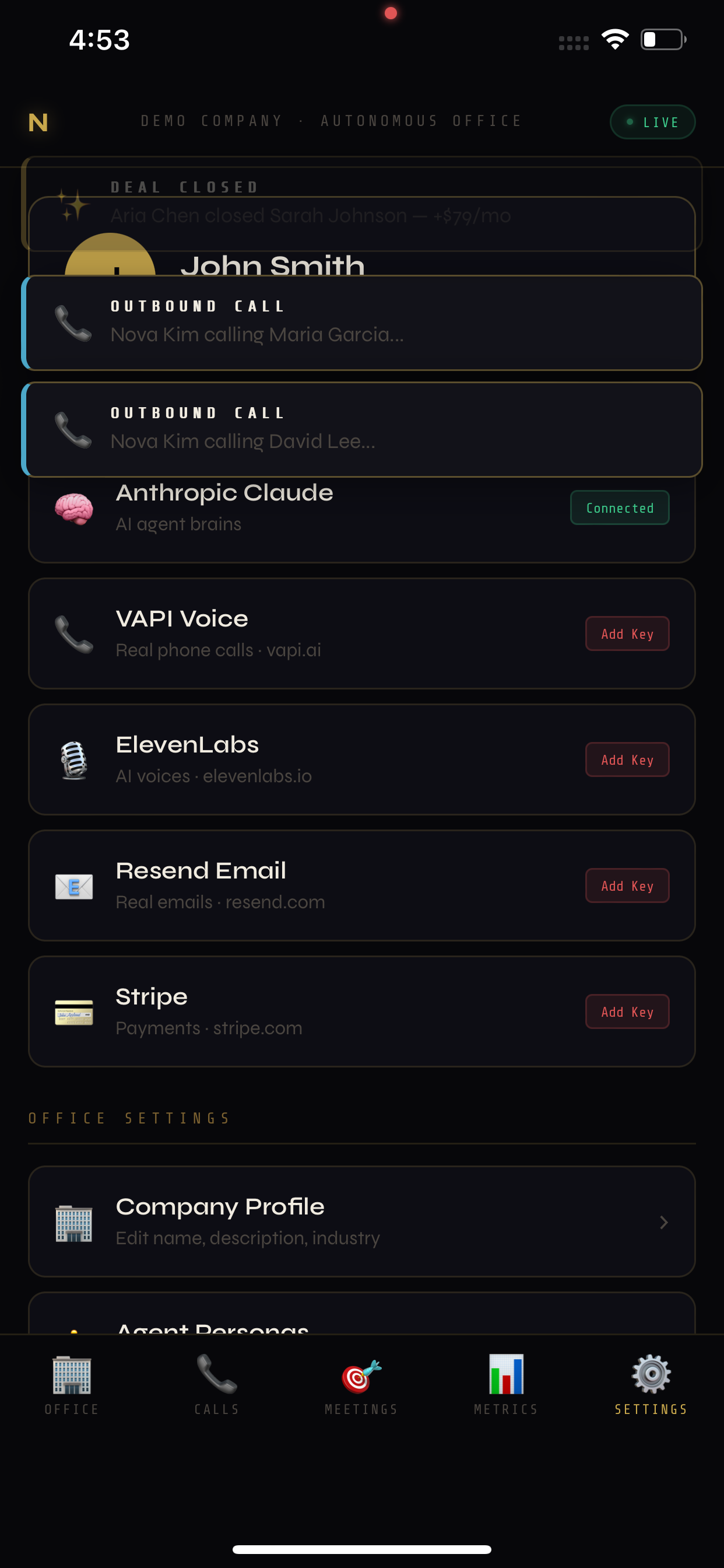 AI Office - Screenshot 4 showing product features and functionality