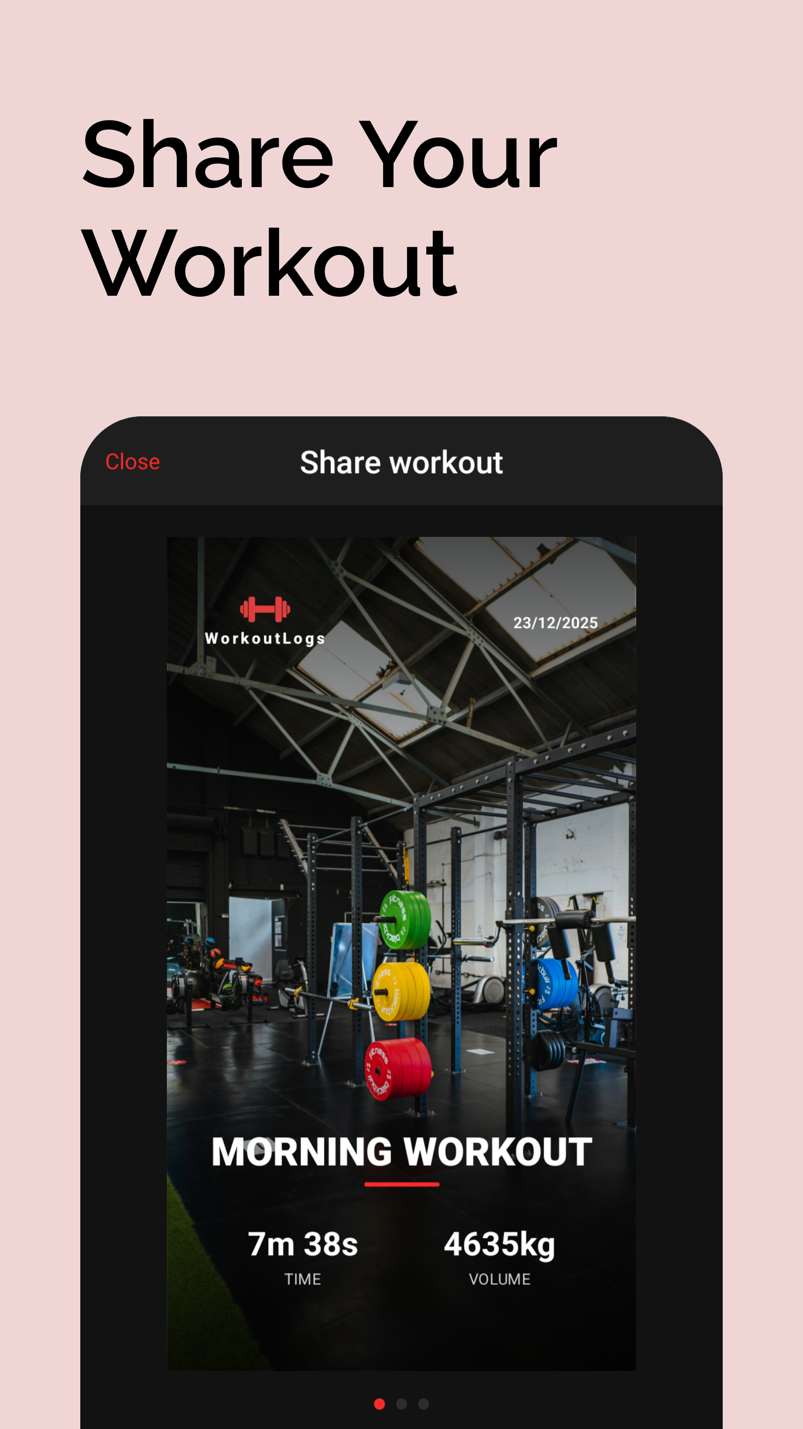 WorkoutLogs v2 gallery image