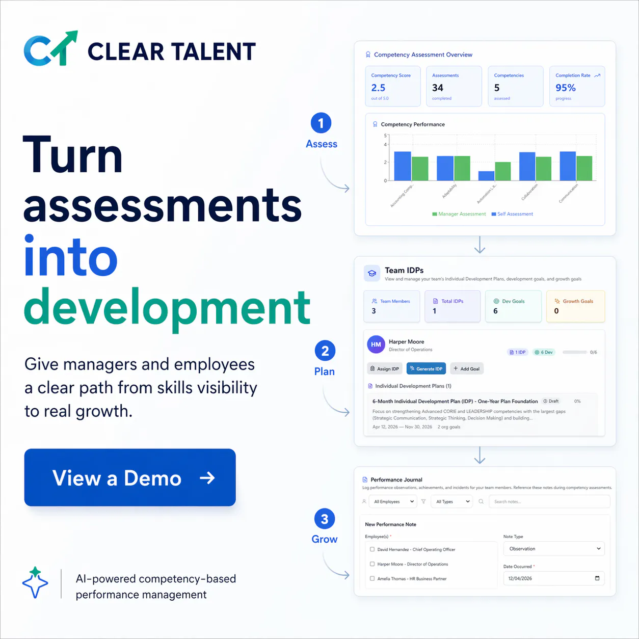 Clear Talent - AI Performance Management gallery image
