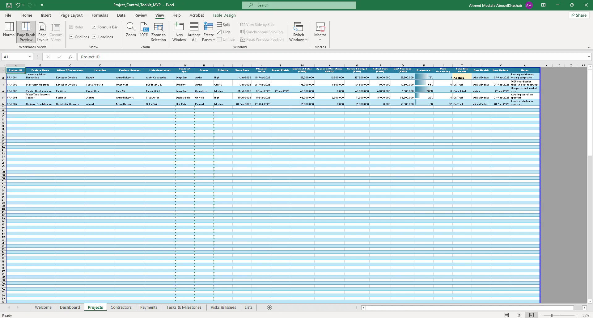 Project Control Toolkit PRO V2 gallery image