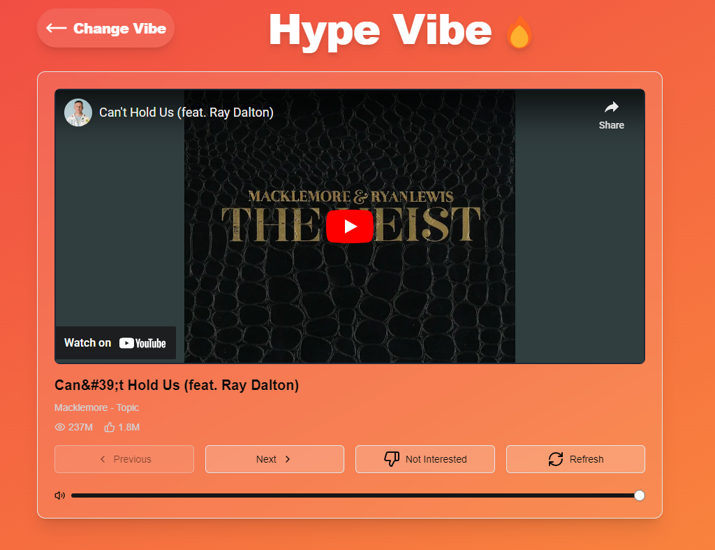 VibePlayer gallery image