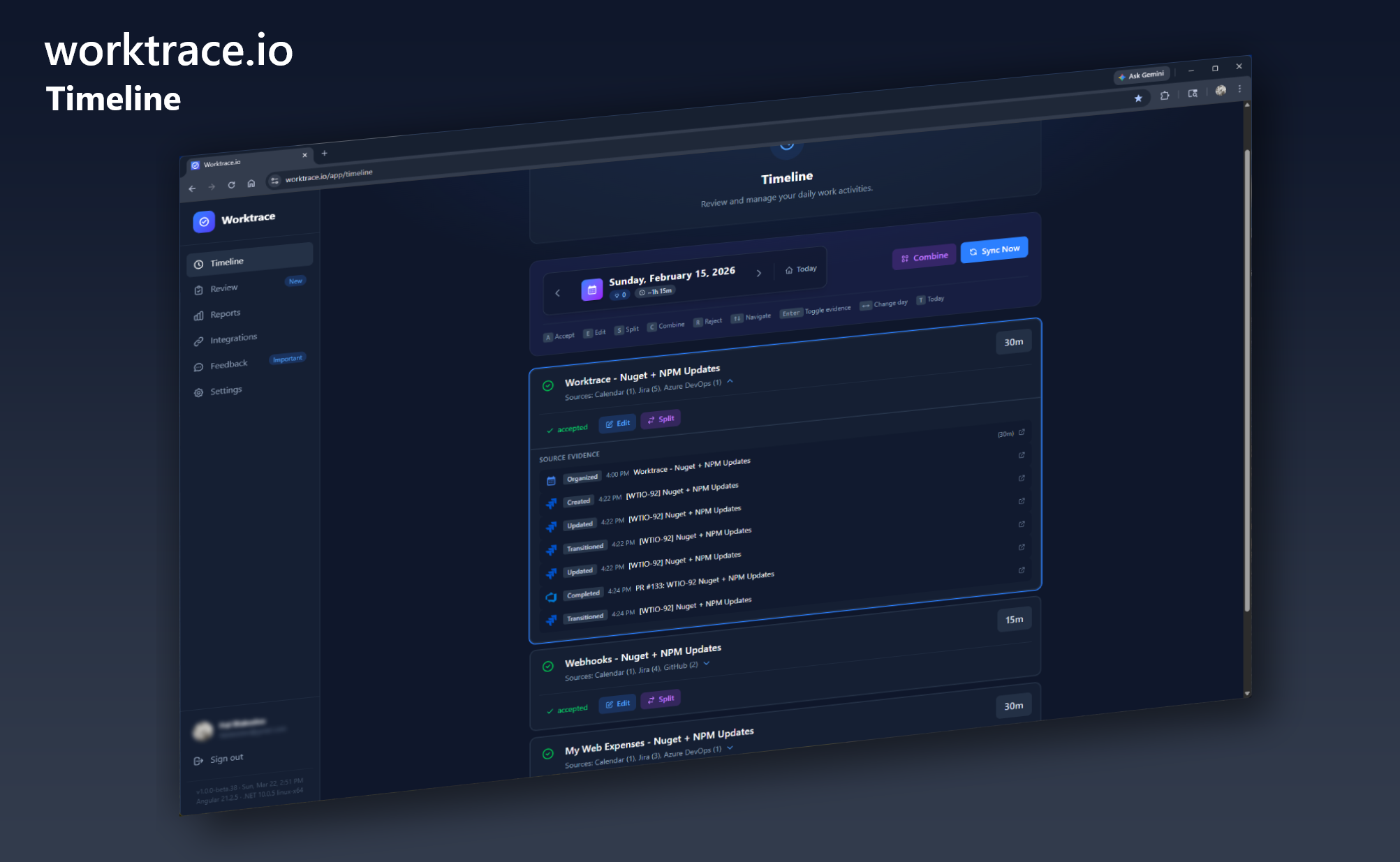 Worktrace.io gallery image