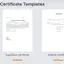 Certificate Format