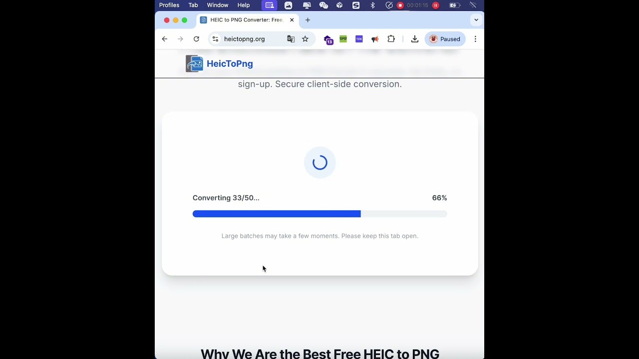 HEIC to PNG - Free Online Converter gallery image
