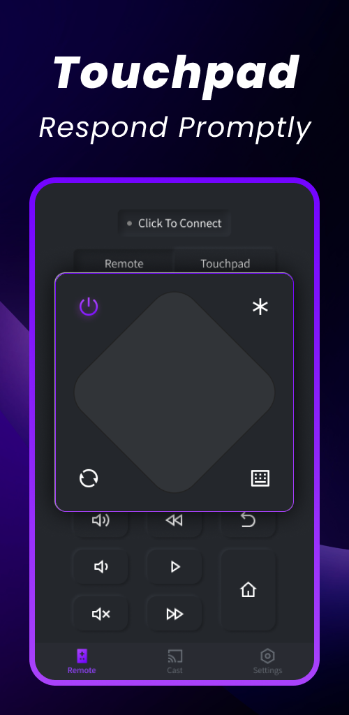 Roku TVのリモコン media 2
