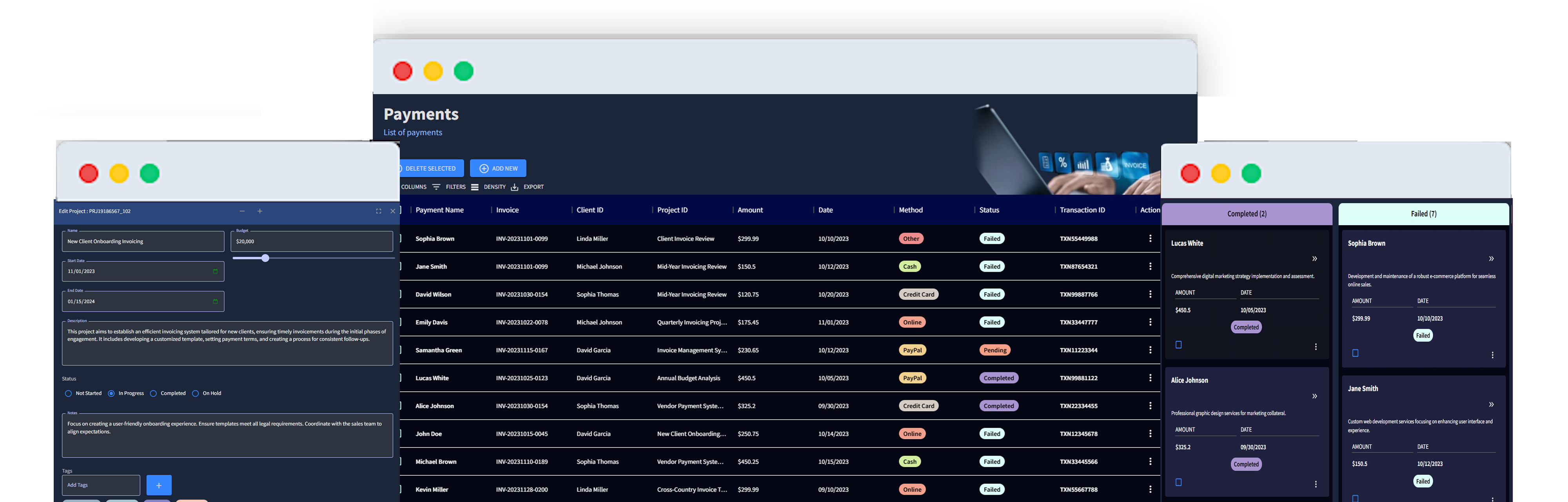 Billoly® - Main product screenshot demonstrating key features and user interface