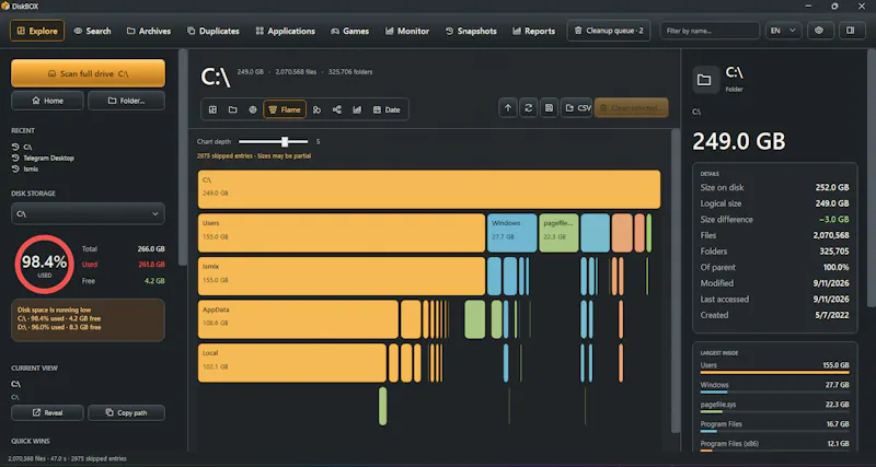DiskBOX screenshot 4