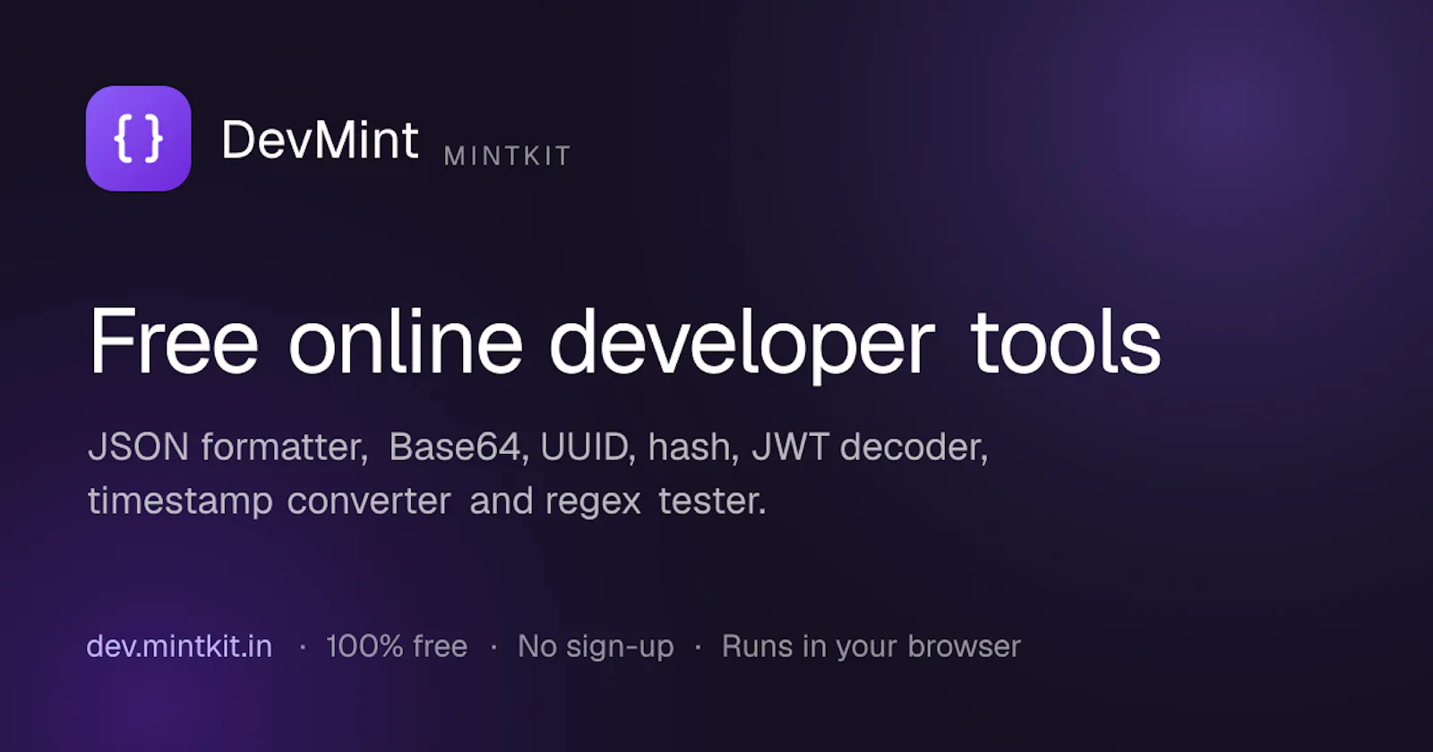 DevMint screenshot 1