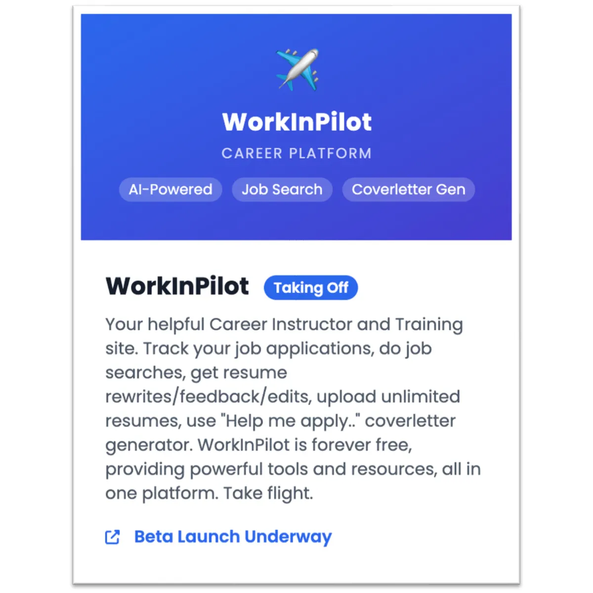 WorkInPilot