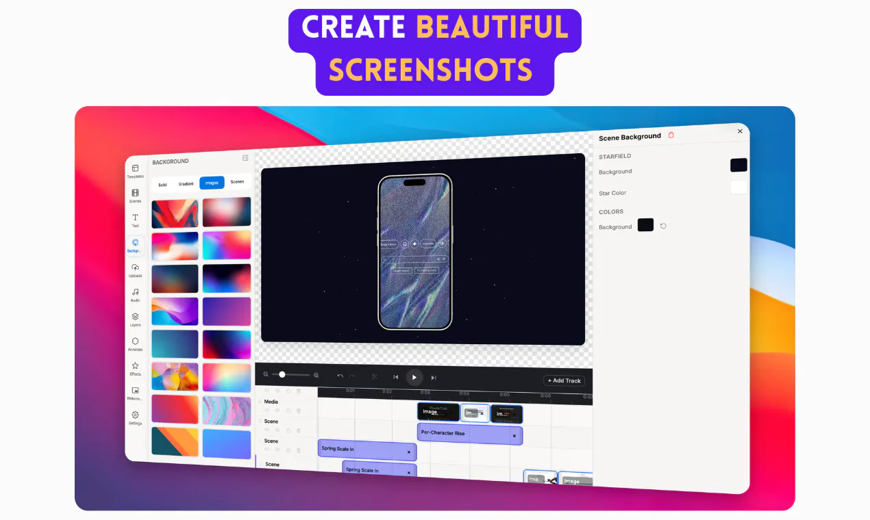 WowMotion - Free Motion Graphics Editor gallery image
