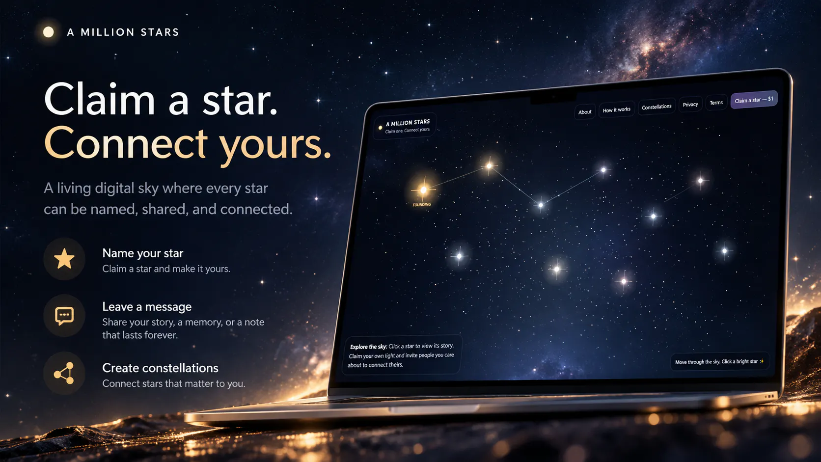 A Million Stars — Claim Your Star gallery image