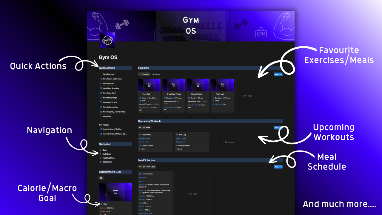 Gym OS - Screenshot 3 showing product features and functionality
