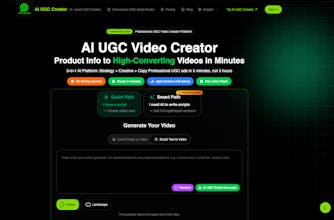 AI UGC Video Creator gallery image
