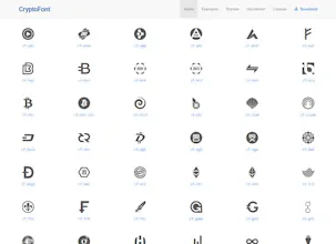 CryptoFont gallery image