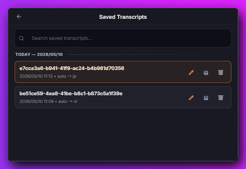 Transifyr - Realtime Speech Translation screenshot 7