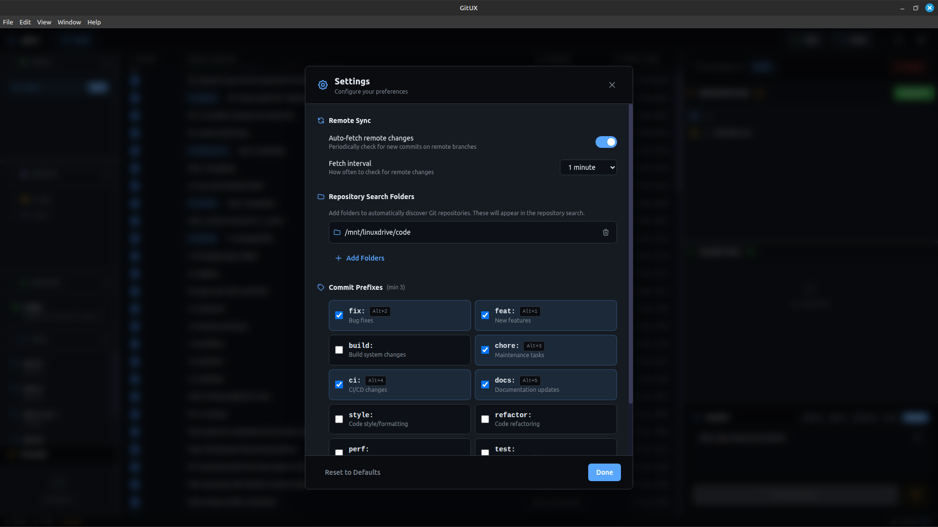 GitUX - Screenshot 5 showing product features and functionality
