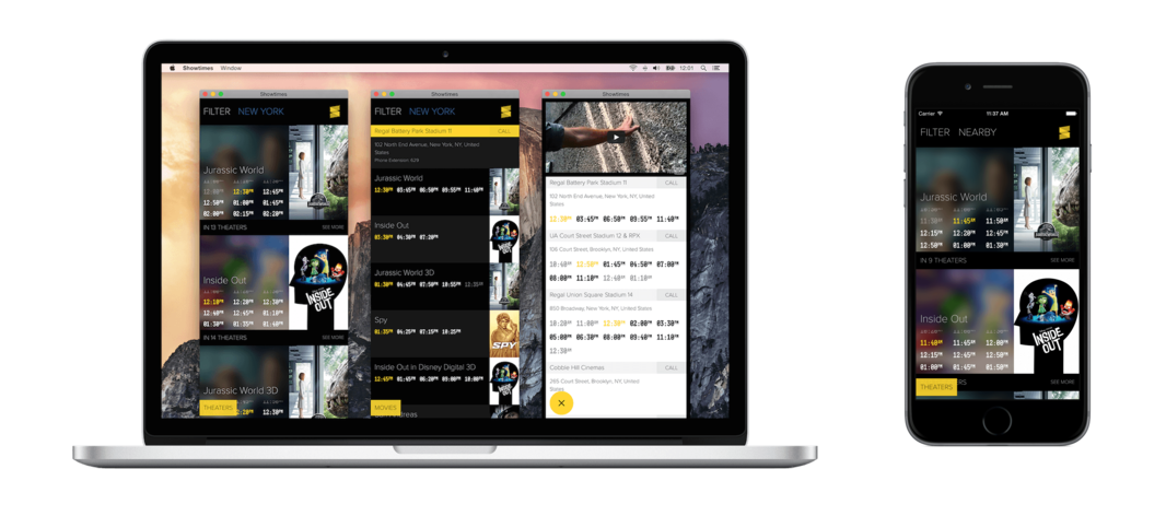 Showtimes gallery image