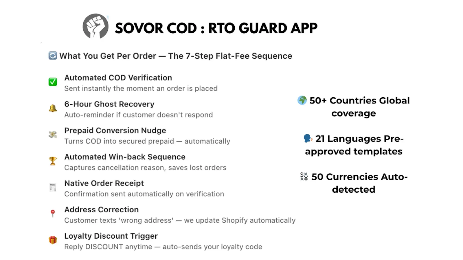 Sovor COD: RTO Guard screenshot 2