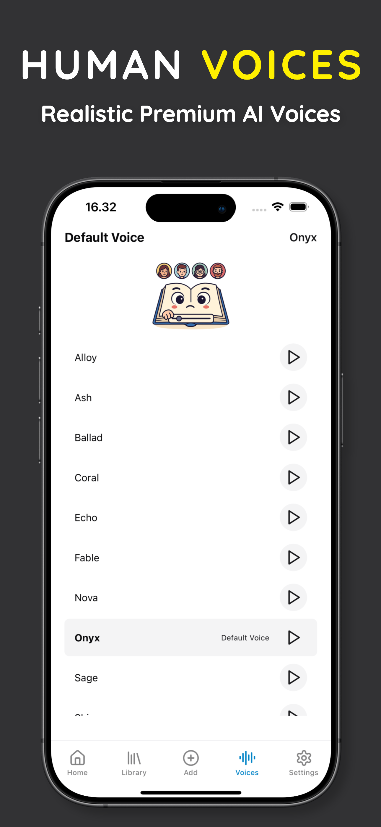 Media Suara Aloud Reader - Teks AI ke Ucapan - Mendengarkan yang benar -benar tidak terhad dengan suara premium AI yang realistik 2