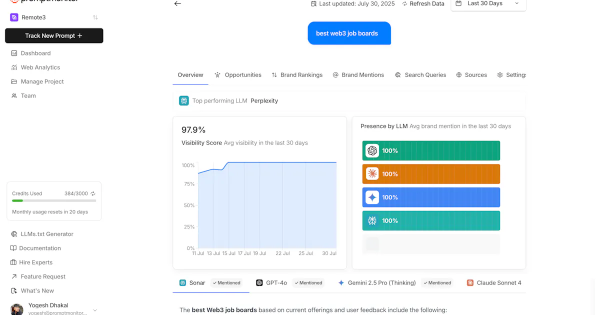 Promptmonitor