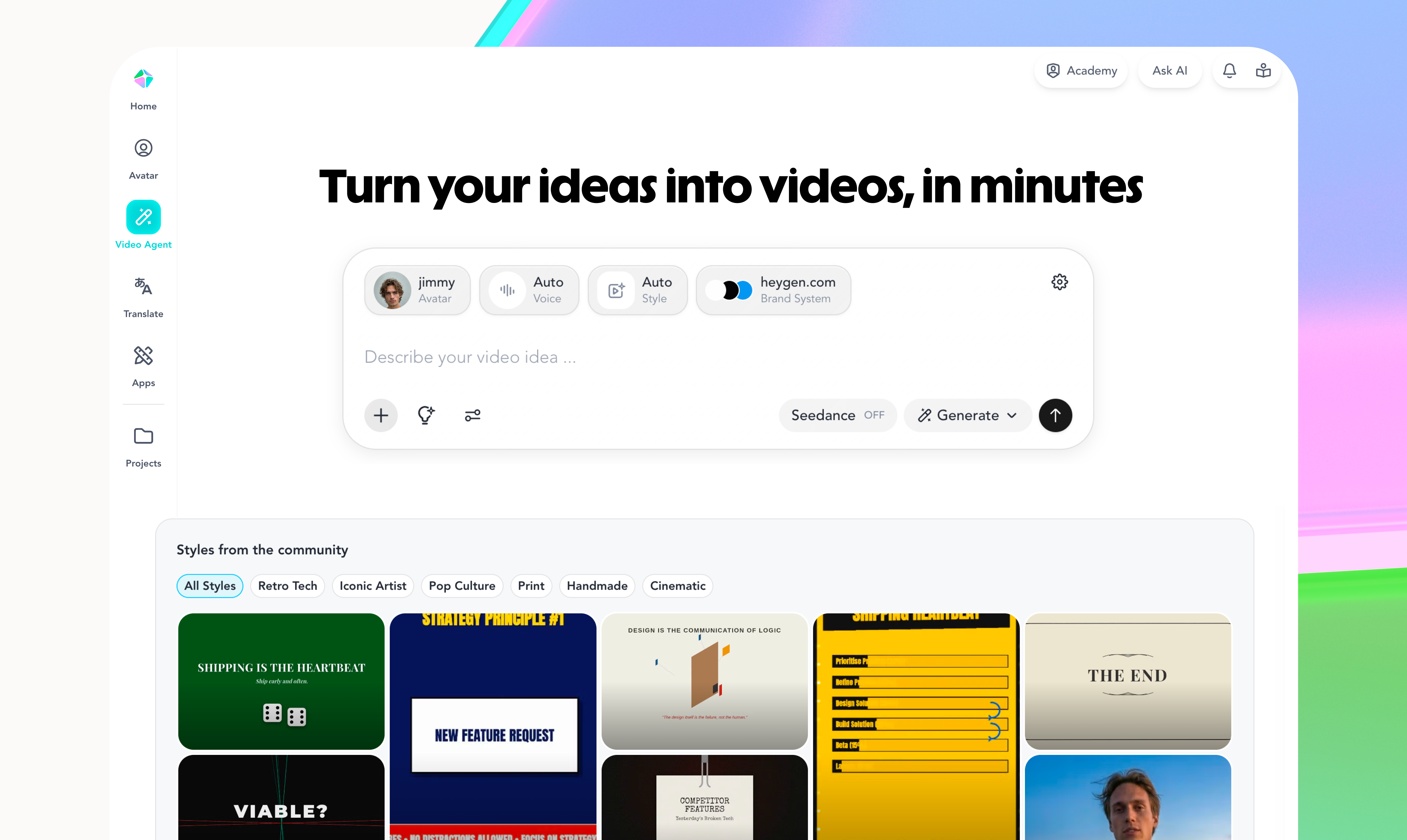 HeyGen gallery image