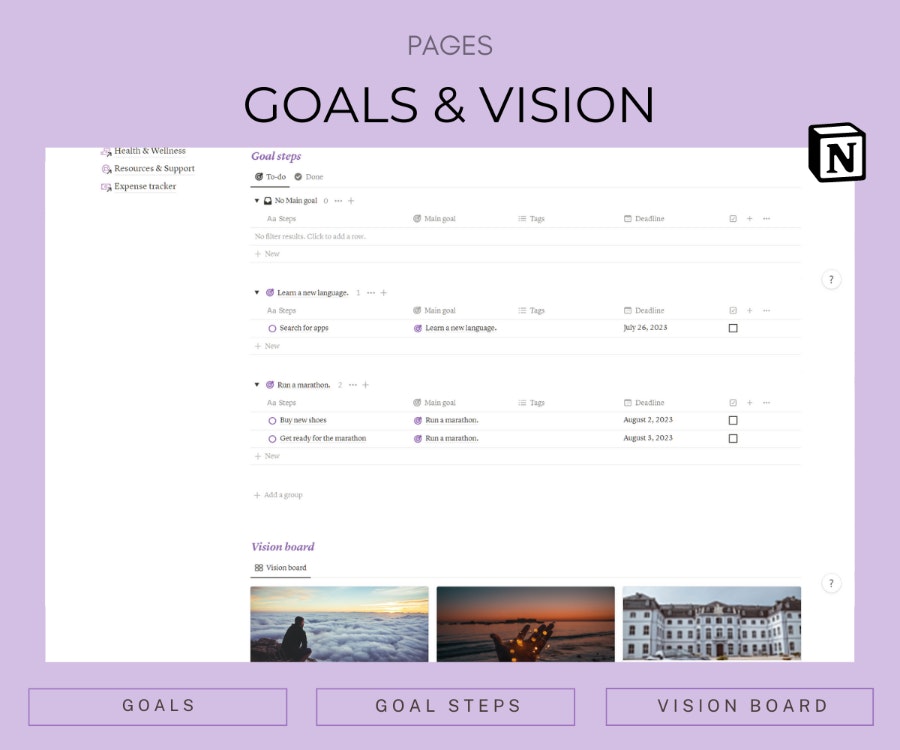 Notion TDAH Life Planner media 4