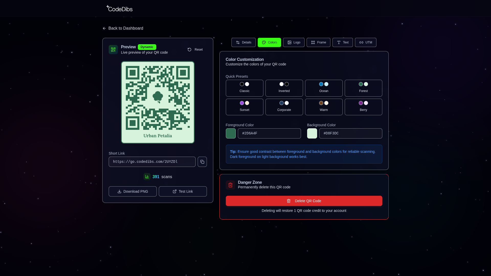 CodeDibs - Screenshot 3 showing product features and functionality