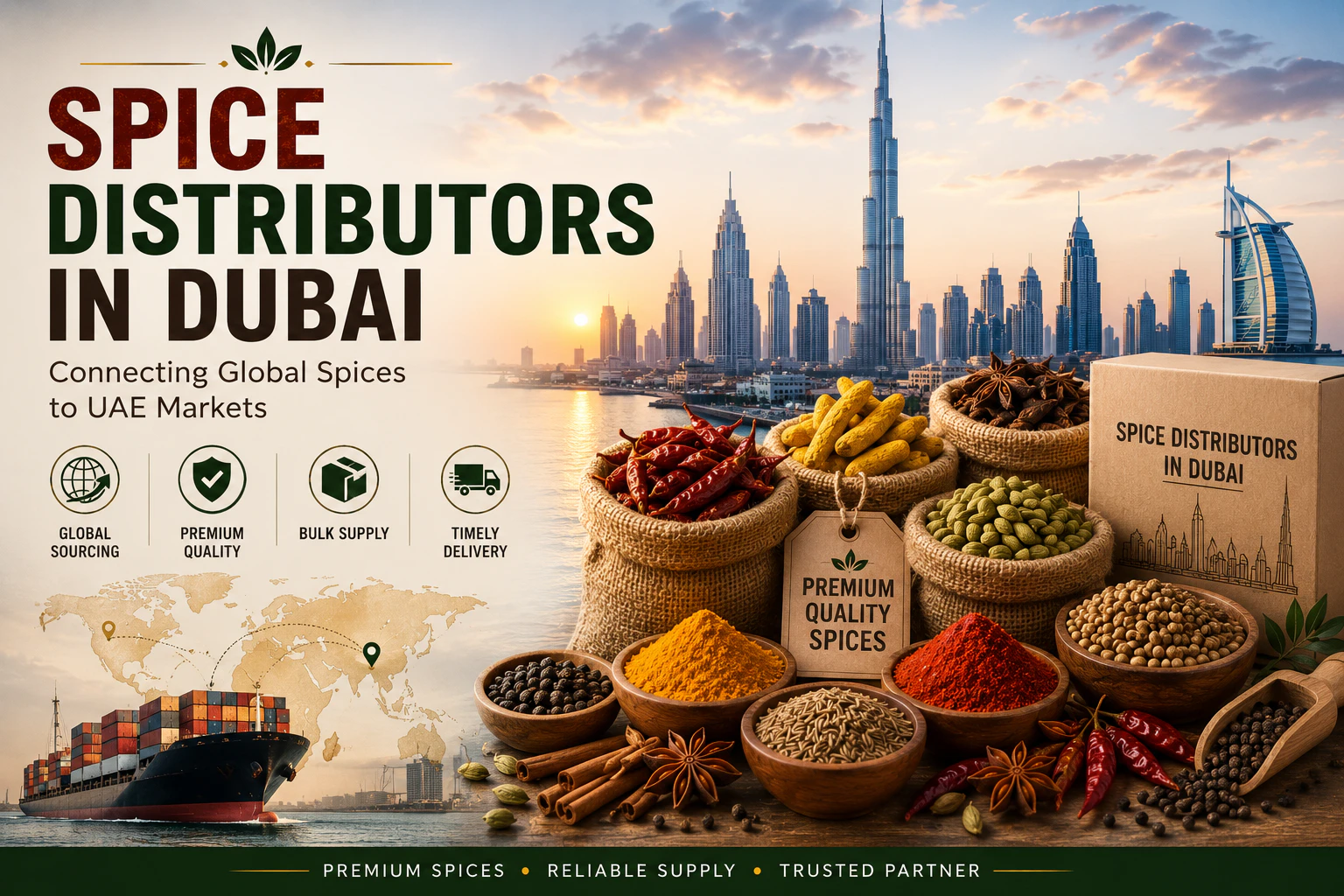 Spice Distributors in Dubai logo