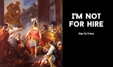 I'm Not For Hire Newsletter gallery image