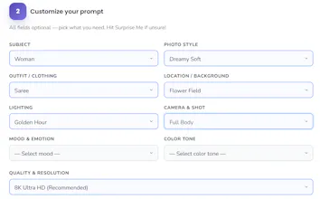 AI Photo Prompt Generator gallery image