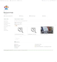 Live Notion Investment Hub (w/ AI) gallery image