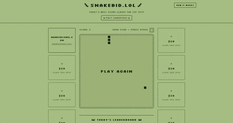 snakebid.lol screenshot 2