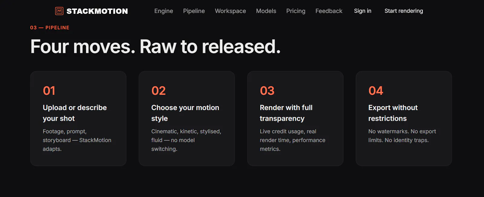 StackMotion screenshot 1