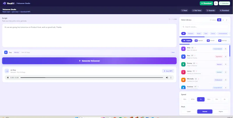VocalAI screenshot 6