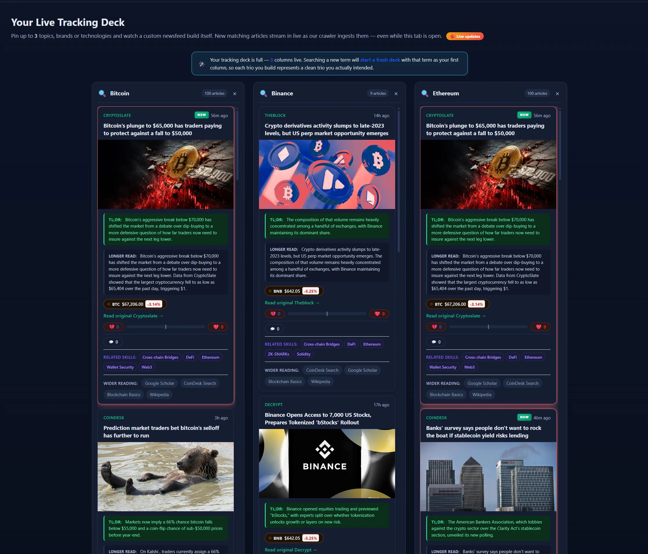 Newsdeck.live launches TODAY! screenshot 5