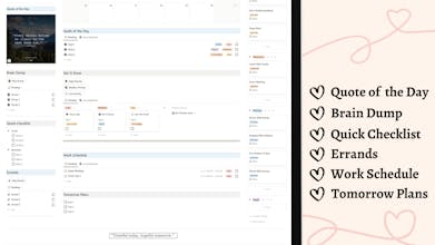 Notion Couple Dashboard & Planners gallery image
