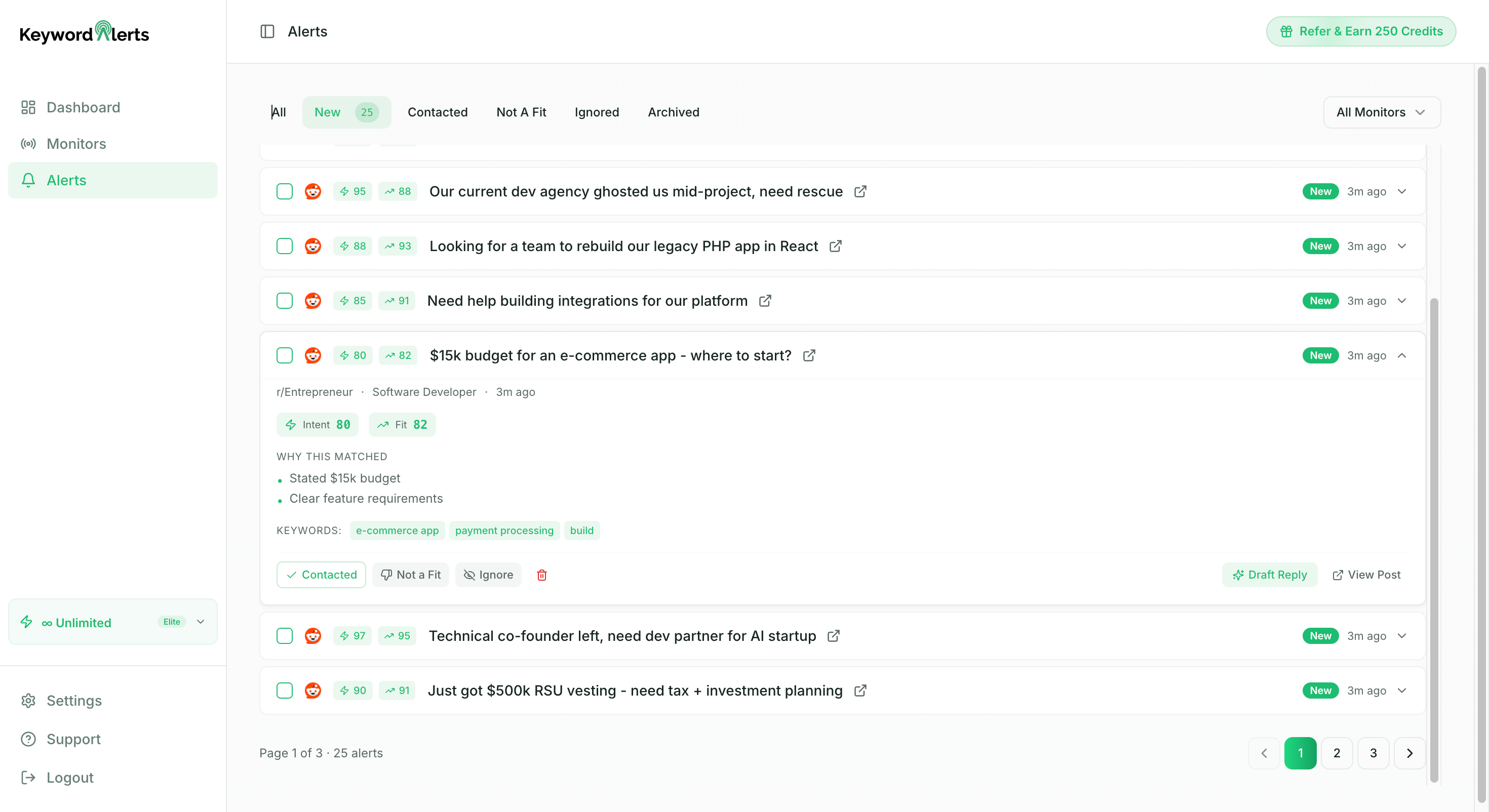 TryKeywordAlerts gallery image