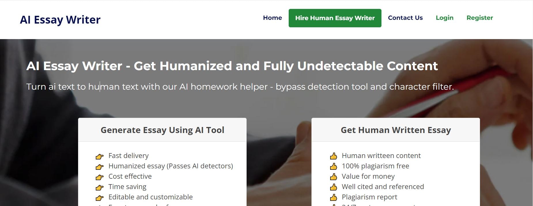AI Essay Writer gallery image